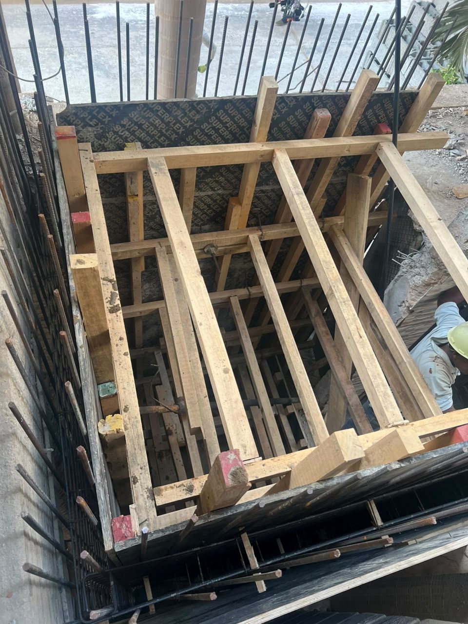 Chantier SLT BTP — Coffrage