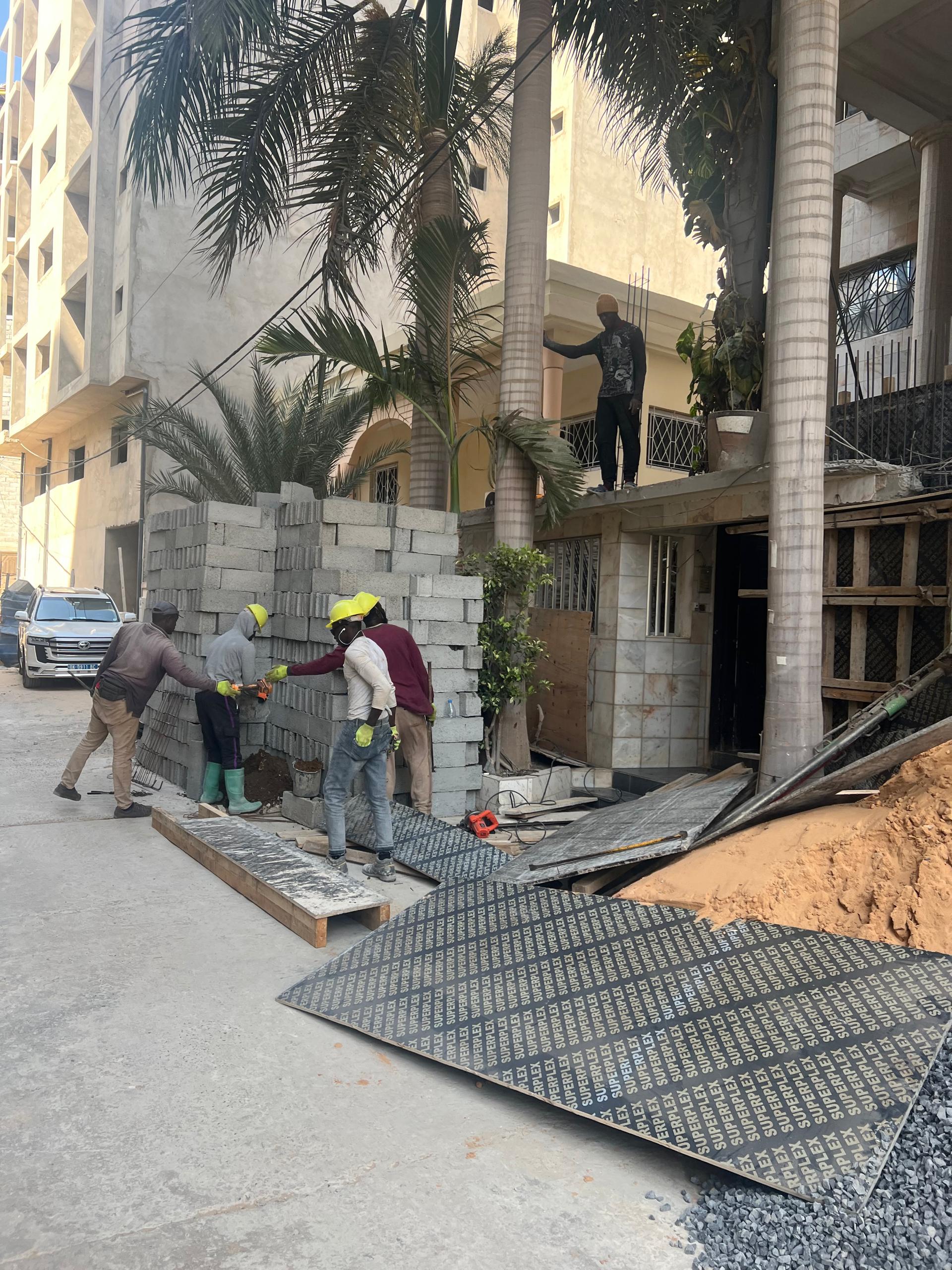 Chantier SLT BTP — Gros œuvre