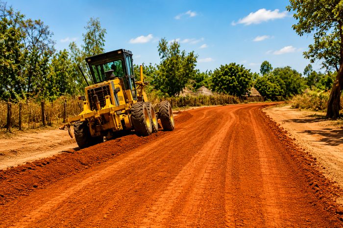 Grader sur piste — Kolda/Ziguinchor